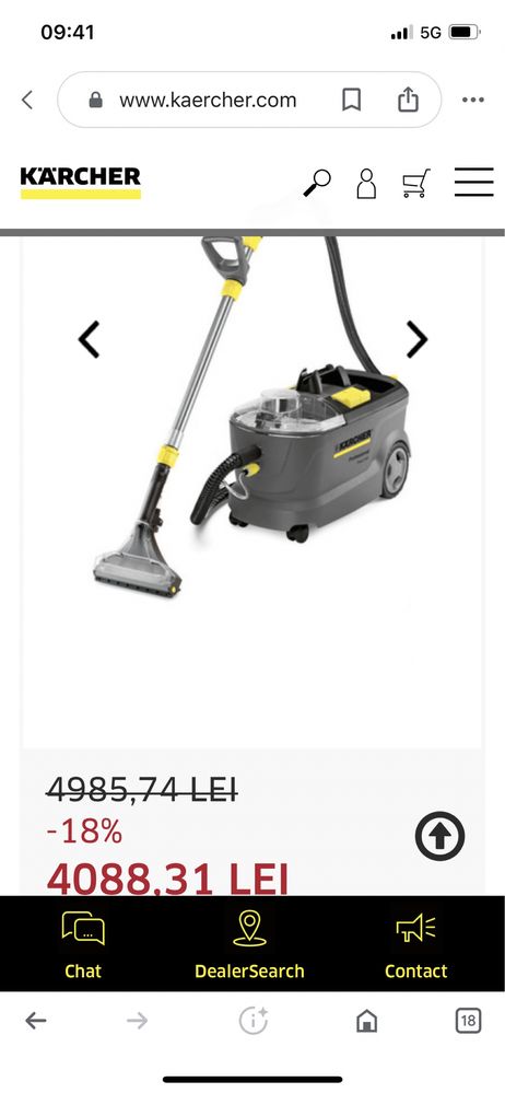 Karcher Puzz 10/1 NOU nu a fost folosit.