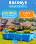 Каркасный бассейн 450×220×84 INTEX stoyka basseyn BESTWAY ORIGINAL
