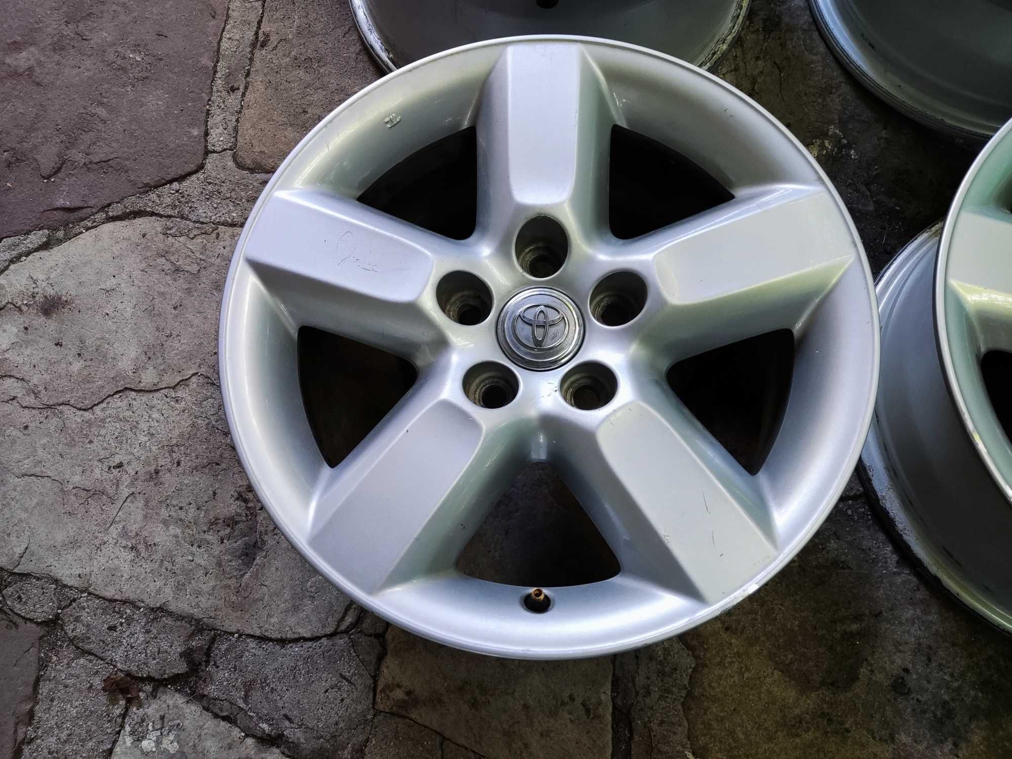 Тойота 16 цола 5x114,3 оригинални лети джанти - 5х114,3 Toyota