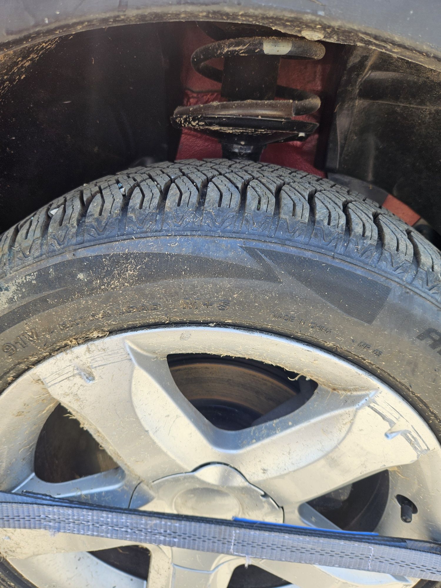 Jante aliaj Dacia sandero, dacia logan cu anvelope 196/65 R16