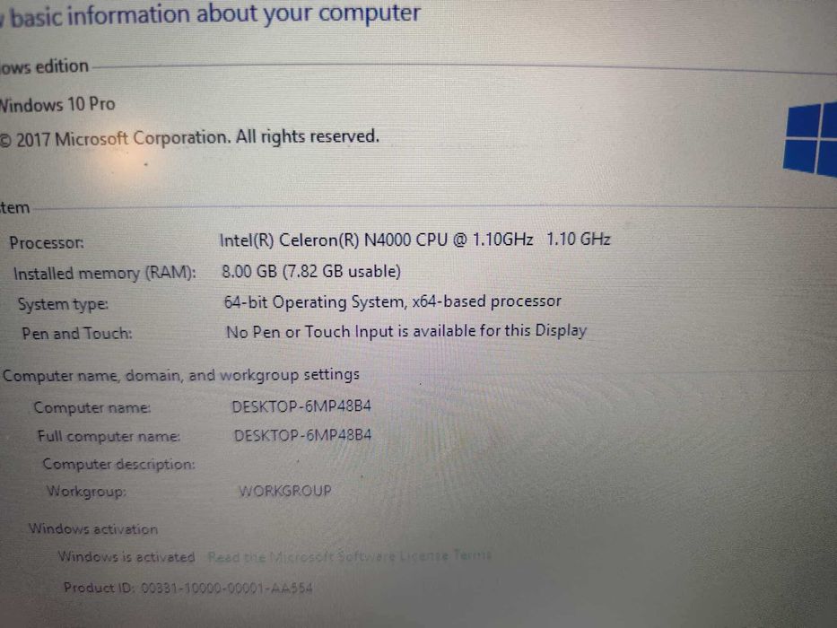 Laptop Hp 15-DAOXX, Intel, 8Gb Ram, SSD240Gb, aspect superb! Garantie!