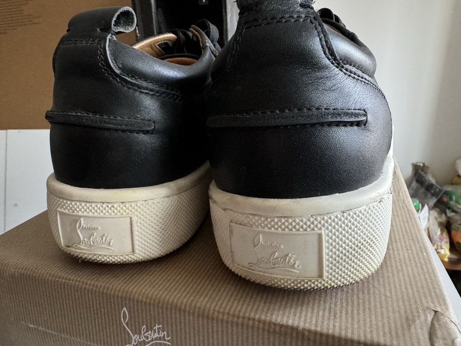 Christian Louboutin Happyrui Spikes Sneakers piele naturala 42