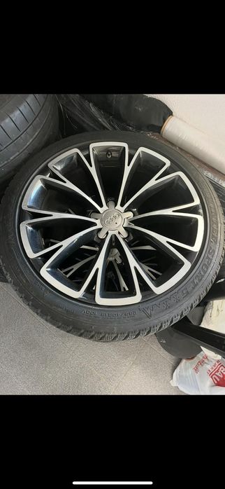 Лети Джанти 19' с зимни гуми Dunlop 255/40/19 като нови