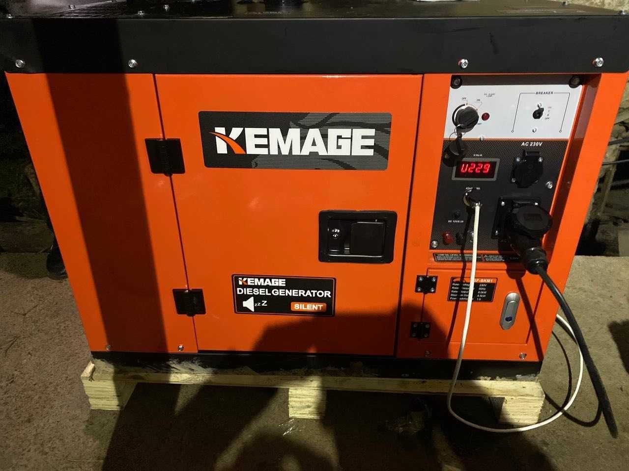 Инверторный генератор 1-9 кв без шумный inverter generator SAAB KEMAGE