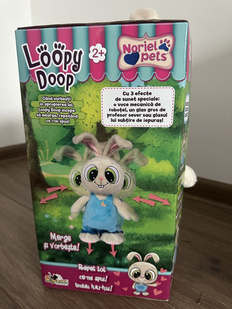 Jucarie de plus interactiva Loopy Doop Noriel Pets