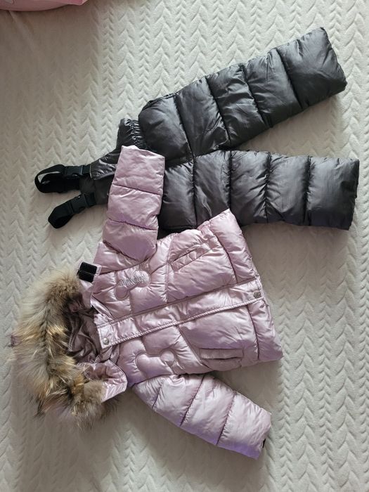 Зимний комбинезон на девочку Moncler