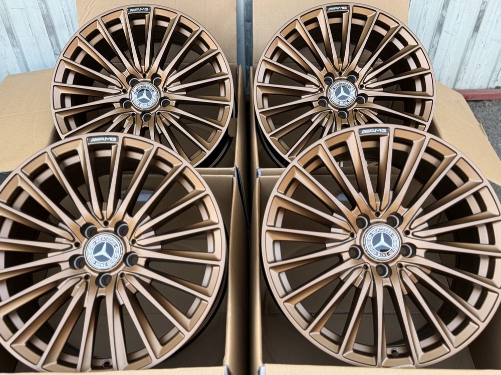 Jante aliaj noi MERCEDES AMG FULL BRONZE - 5x112 R18 8J ET45
