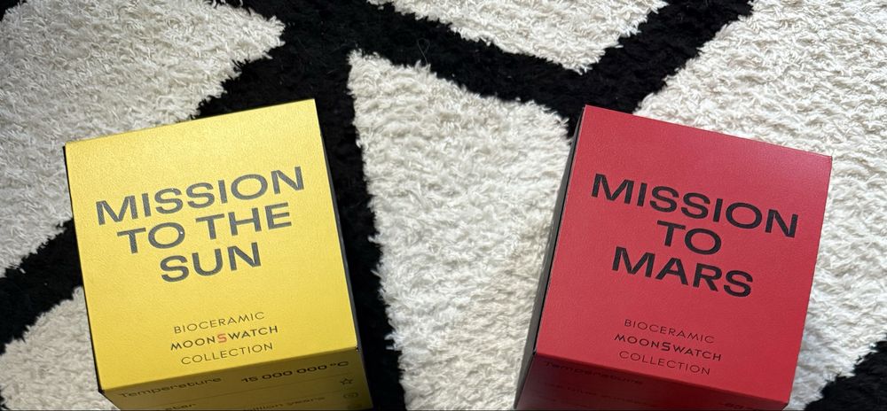 Omega x Swatch Moonswatch Mars Sun - последни 2