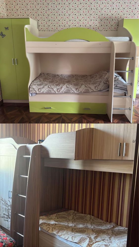Продам кровать даухъярусную