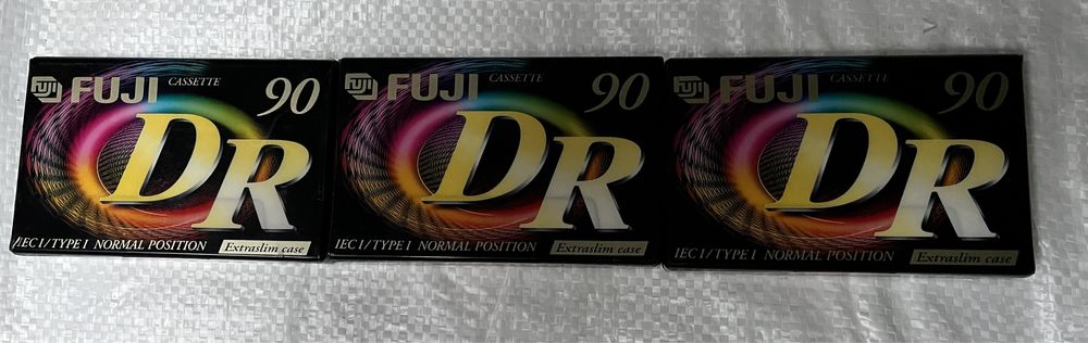 Празни аудио касети Fuji DR 90 нови