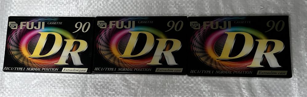 Празни аудио касети Fuji DR 90 нови