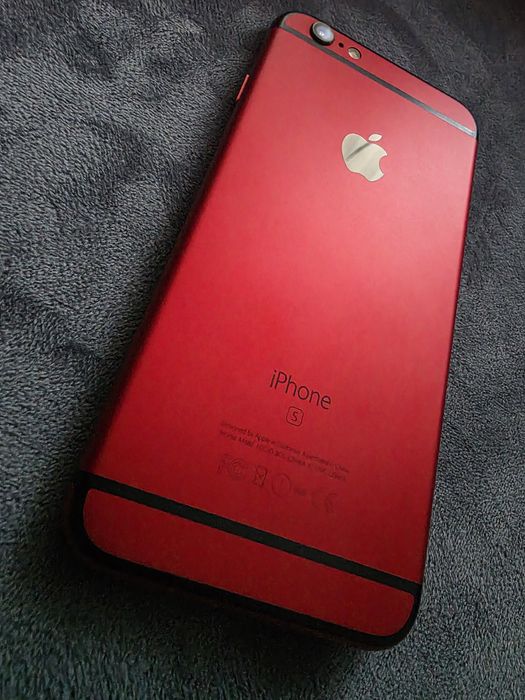 Iphone 6s red custom