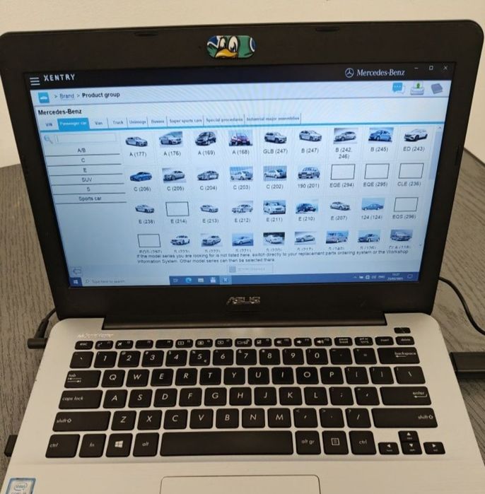 Program PC Xentry 2021 si interfata Tactrix Openport 2.0 Mercedes Benz