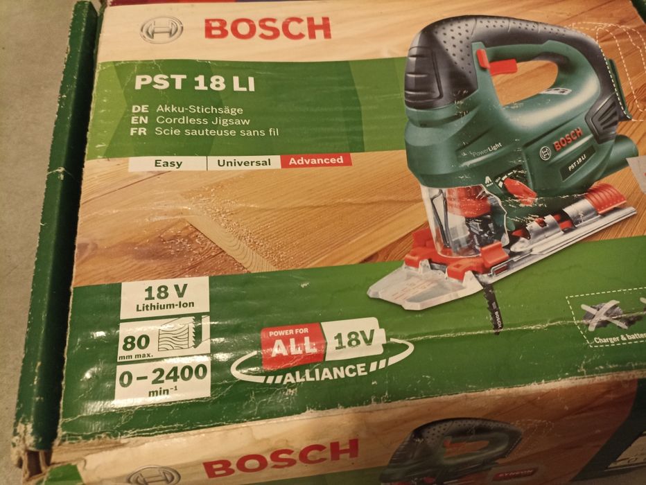 Bosch-PST18Li, SoricelPendular,care funcționează cu acu.Li-Ion,18V,nou