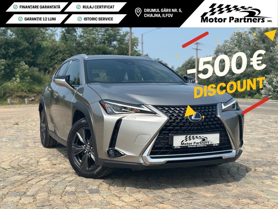 Lexus UX Finantare Garantata / TVA Deductibil / Garantie 12 luni / Istoric