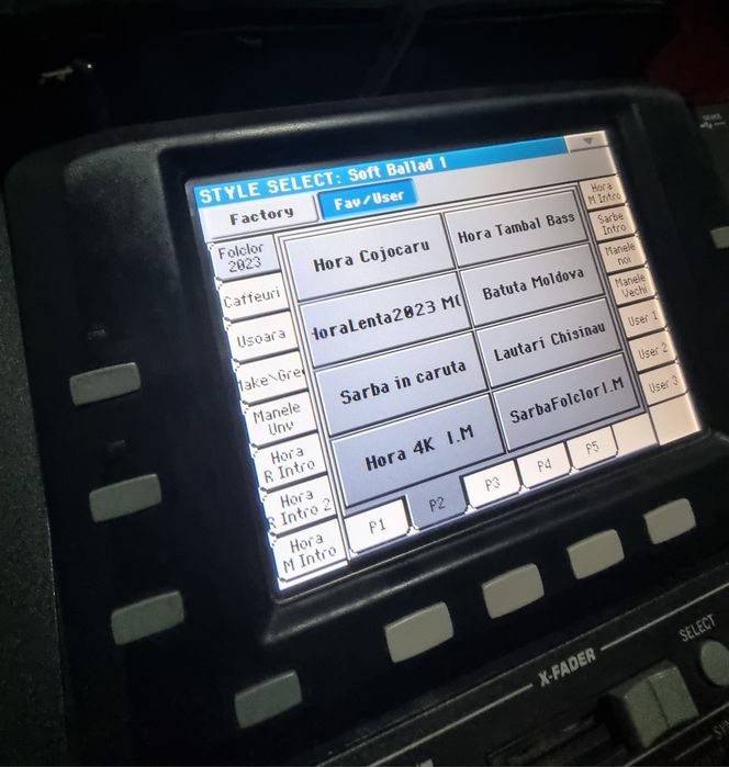 Orgă Korg Pa3x 256 Mb/Set 2025 Mh style