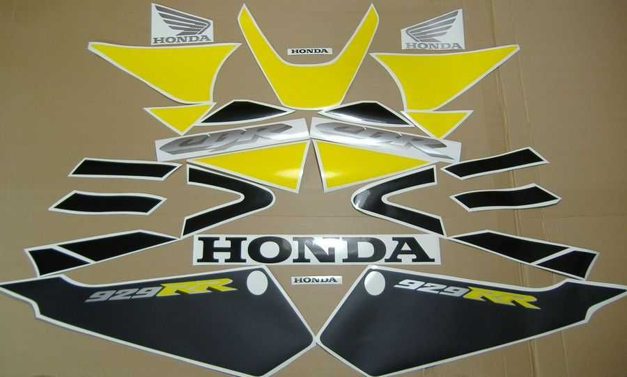 Стикери Honda CBR 929RR Fireblade 2000-2001 хонда цбр 929рр лепенки