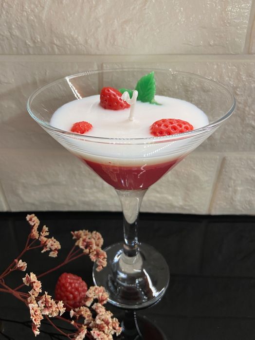 Соева свещ в чаша