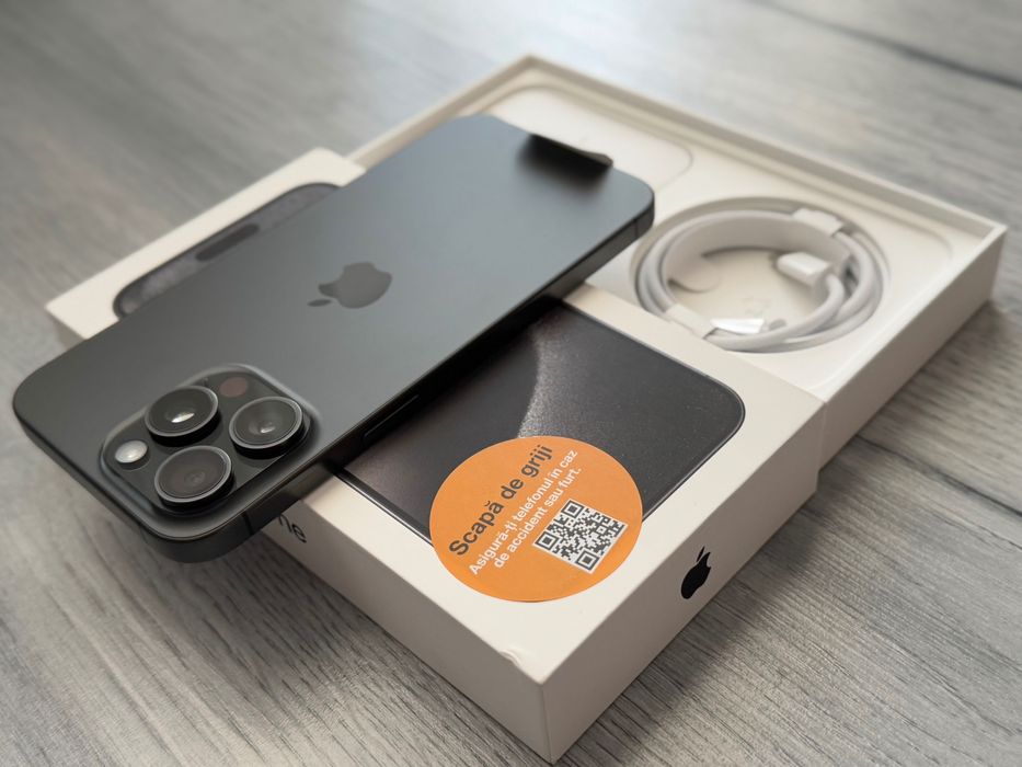 iPhone 15 Pro Max 256GB Black Titanium