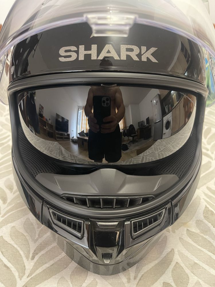 Каска за мотор Shark Skwal 3 Black - M 57-58см