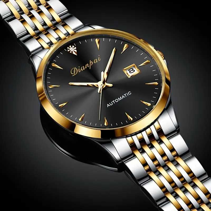 Класически, Механичен, Автоматичен Златен Мъжки часовник *Dianpai*18K
