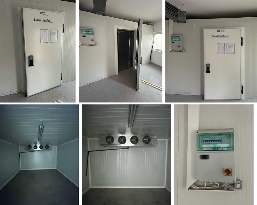 Camera frigorifica refrigerare congelare socare, congelator dublu inox