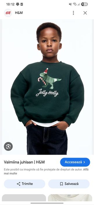 Bluza H&M baieti 110/116