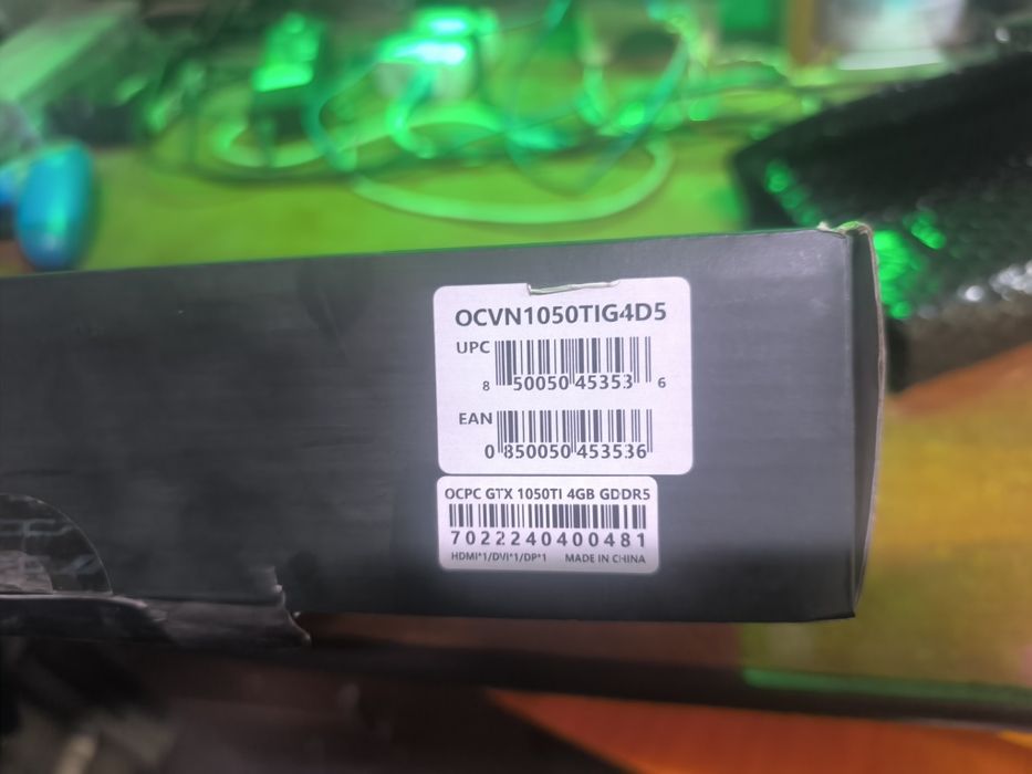 Видеокарта Nvidia 1050 Ti