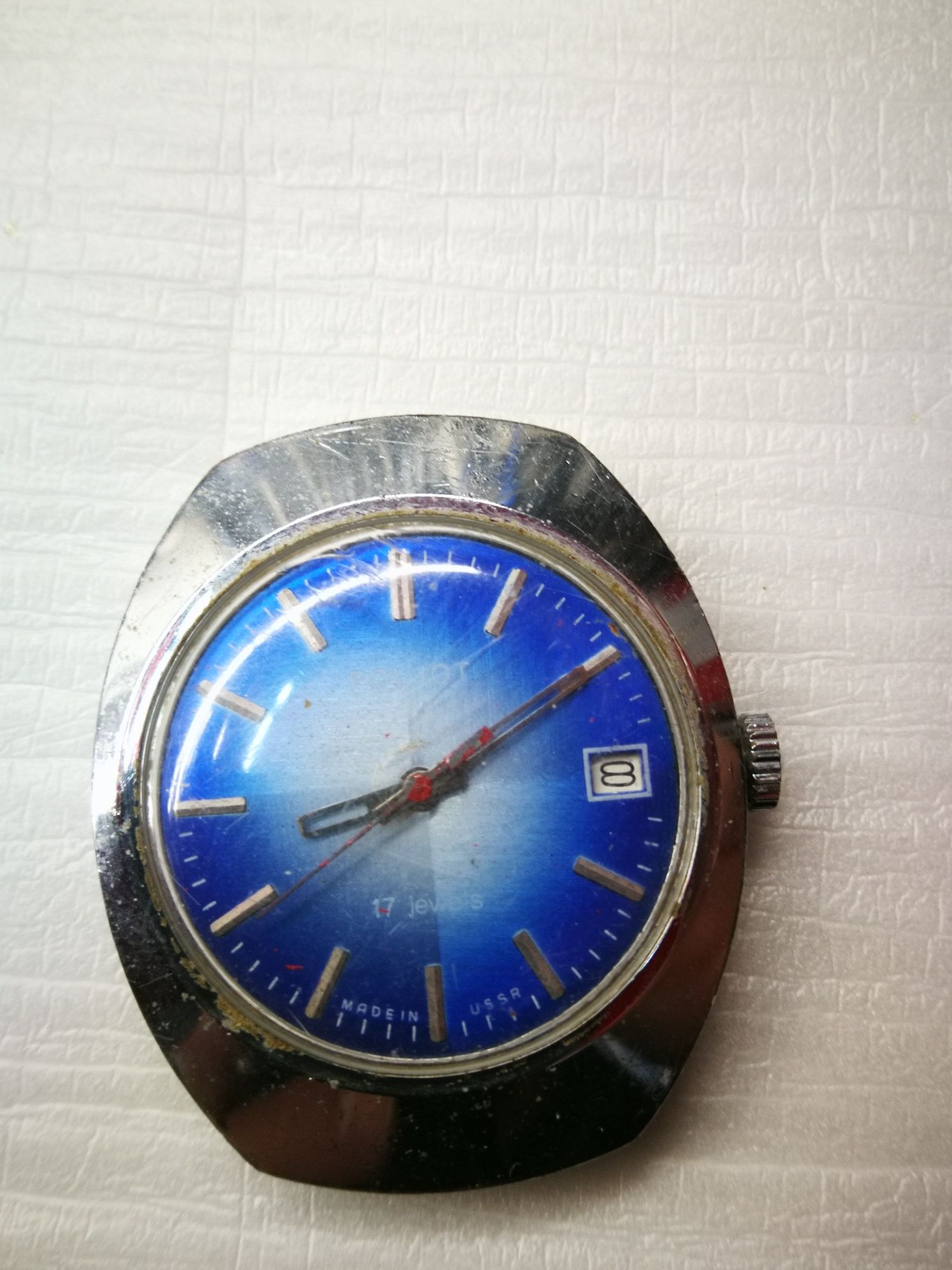 Полет Poljot 17 jewels руски механичен часовник
