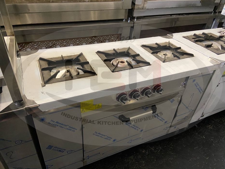 Masina De Gatit/Aragaz Inox Cu Cuptor Profesional PRET PROMOTIONAL