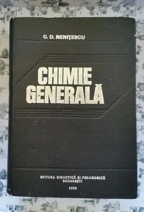 Chimie generala,C.D.Nenitescu.