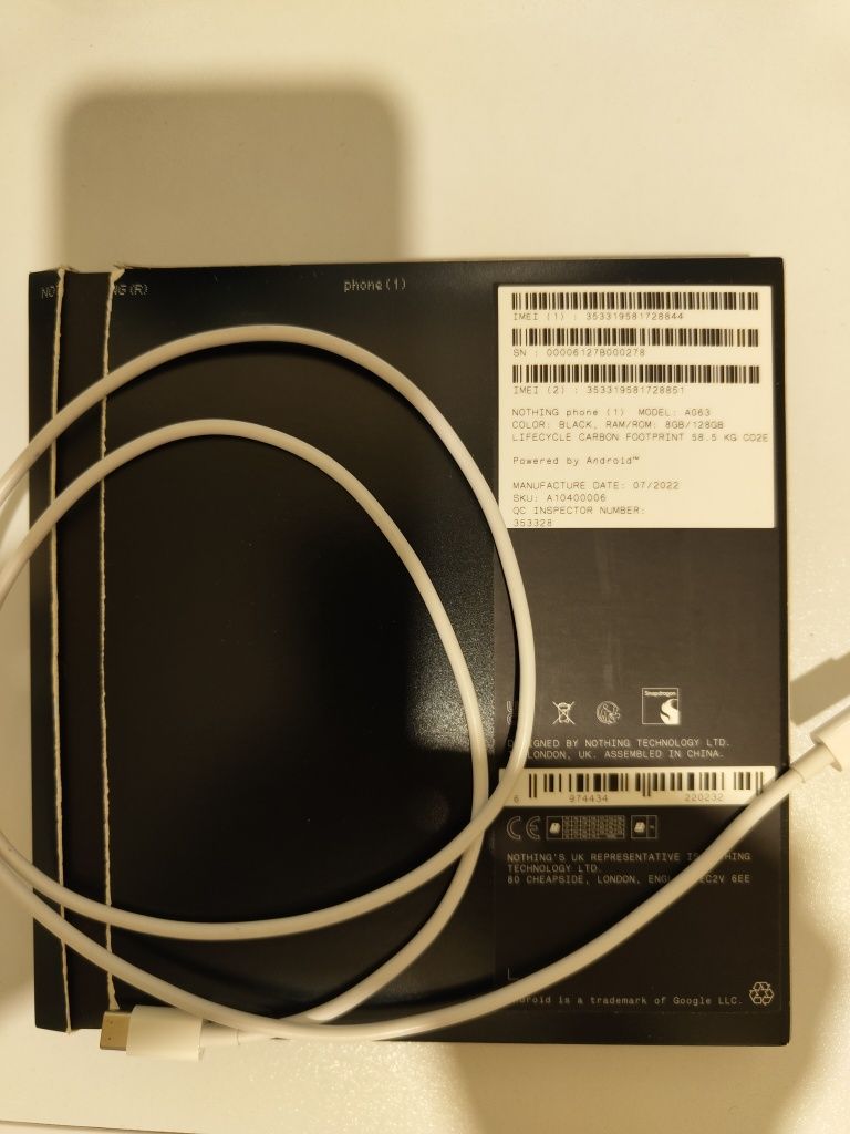 Vând Nothing Phone 1 8/128