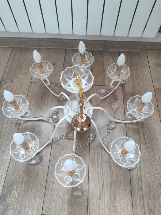 Люстра для гостинной, со светодиодными лампами .