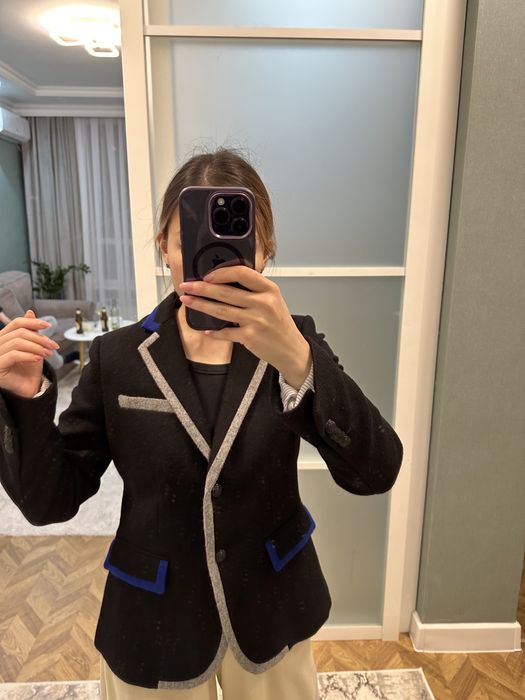 Пиджак шерстяной