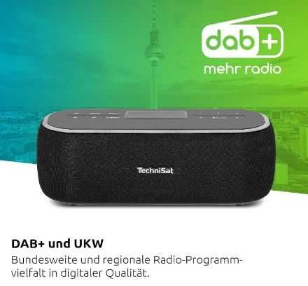 Преносимо радио TechniSat Viola BT 1, DAB+ цифрово радио