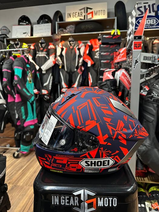 Casca moto Shoei X-Spr Pro L NOUA sigilata Marquez Dazzle MM93- matte