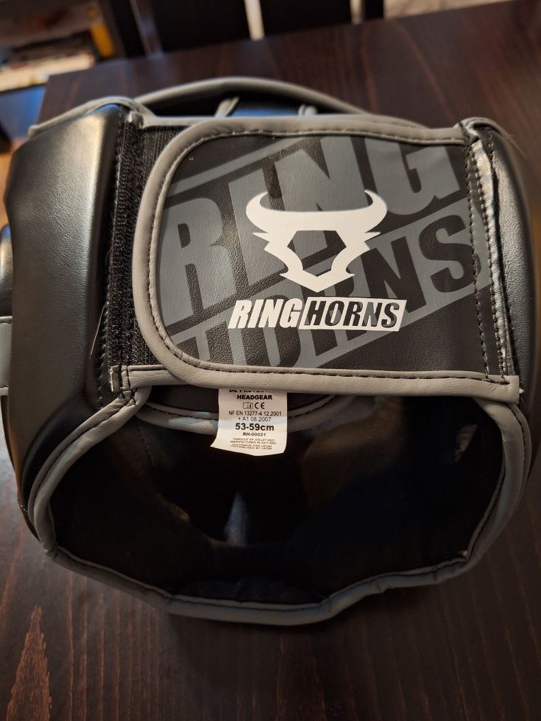 Протектор за глава / Каска - Ringhorns Charger Headgear - Black