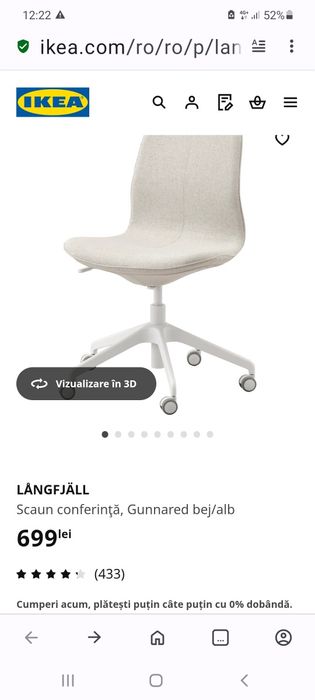 Scaun Ikea rotativ