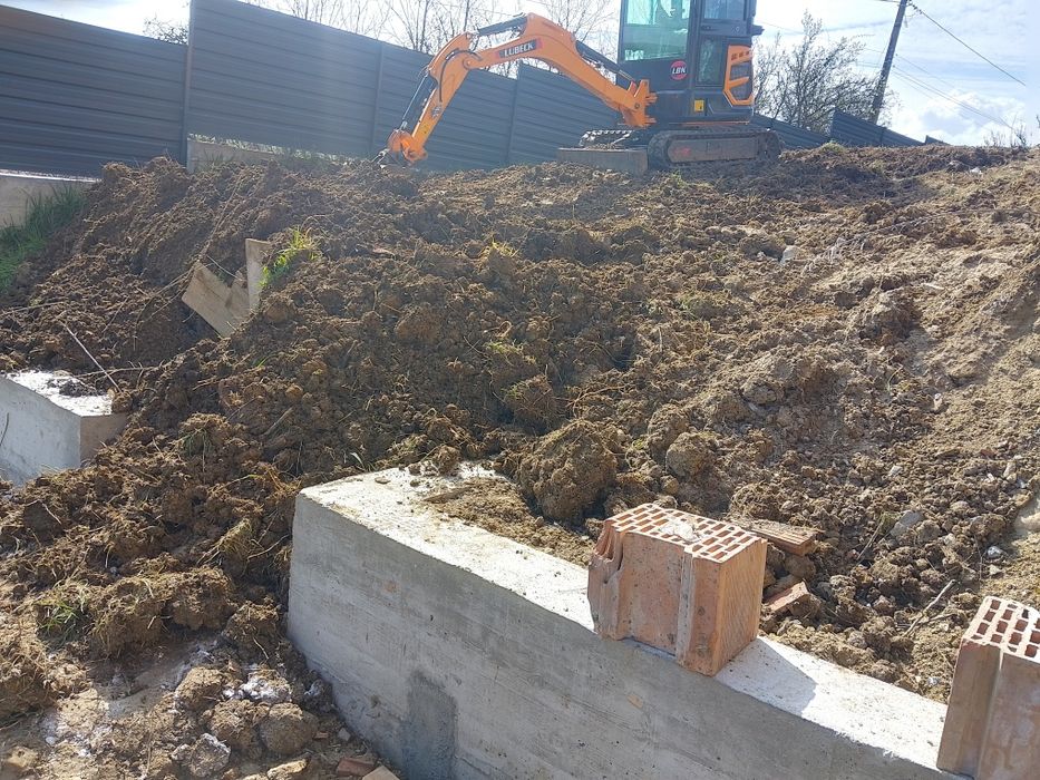 Lucrări de excavare
