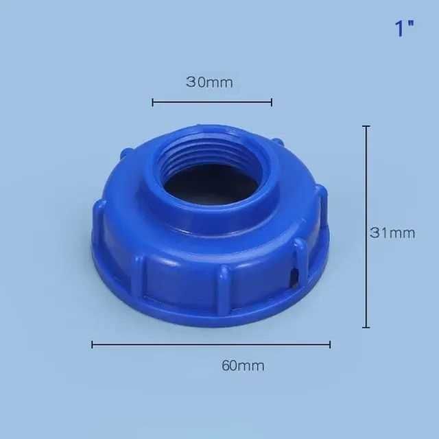 Adaptor reductie mufa racord butoi cub bazin IBC  S60X6X1"