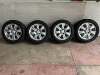 Set Jante și Cauciucuri Mazda Iarnă Continental 205 55 16 Aproape Noi