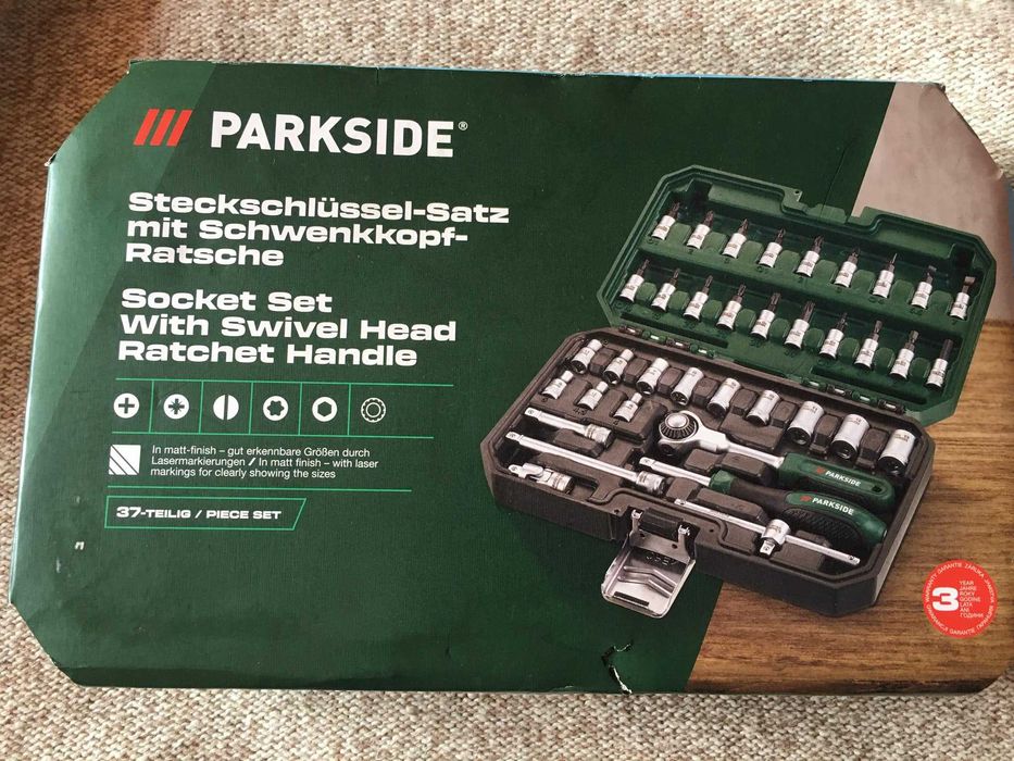 Trusa tubulare si torxuri parkside