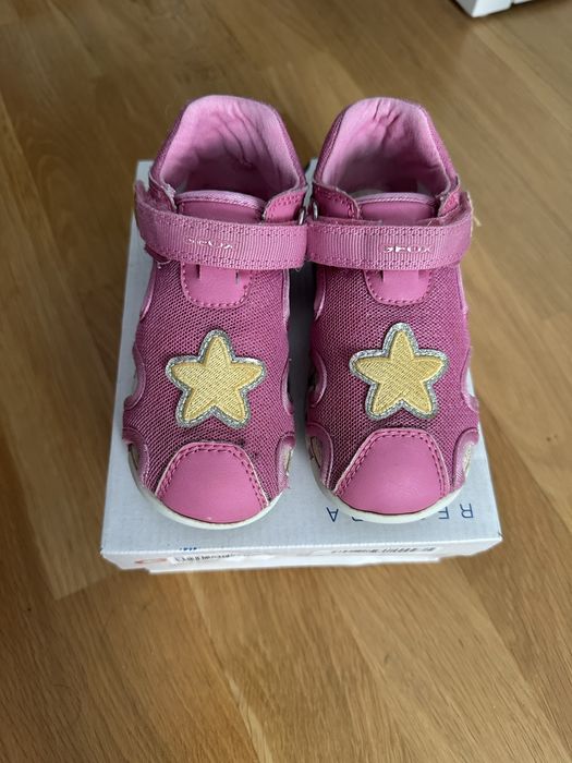 Sandale Geox, textil si piele ecologica, 25 EU, interior 15.7 cm