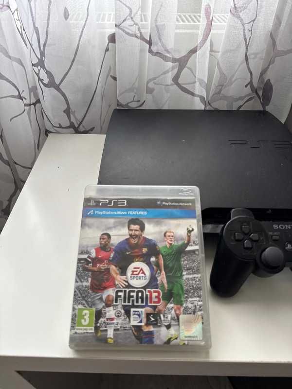PlayStation 3 Slim + Controller Wireless + Joc
