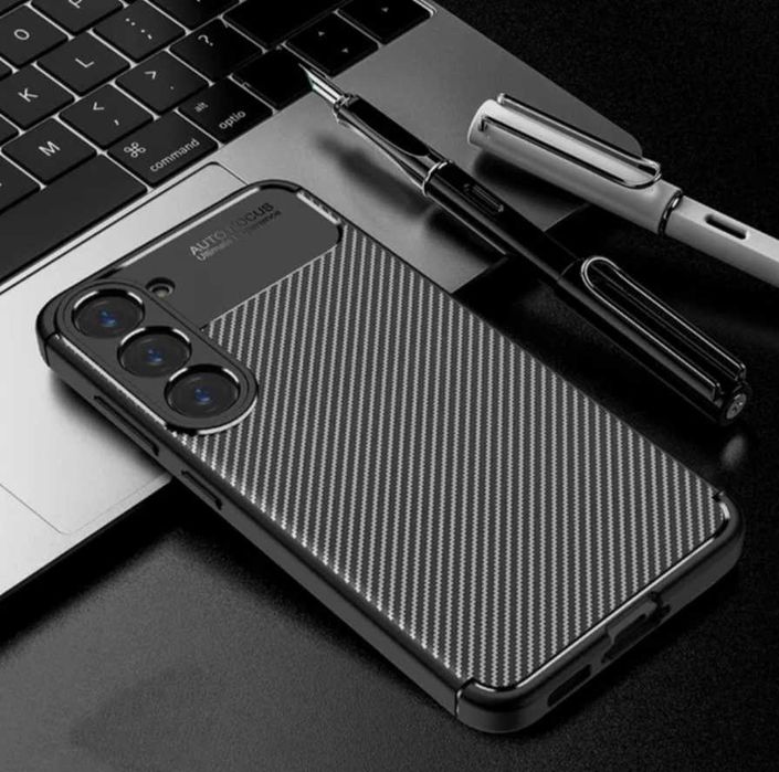 Husa Samsung S24 FE . S24 . S24 Plus . S24 Ultra - Model Carbon