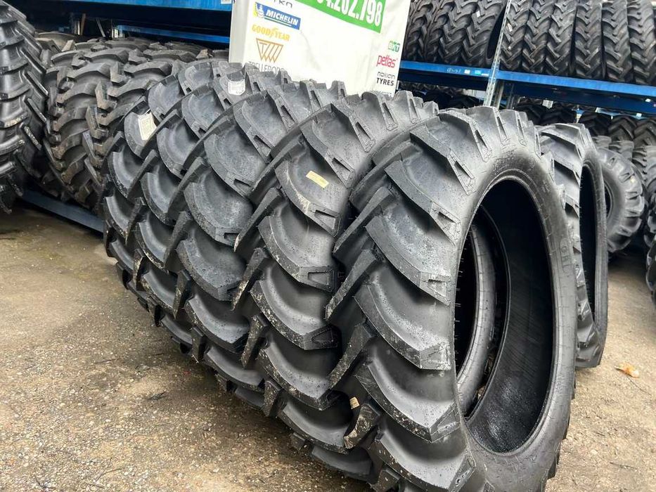 13.6-38 ANVELOPE NOI pentru tractor spate cu 8 pliuri GRI