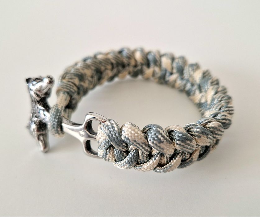 Bratari paracord 550, accesorii inox, diverse modele, noi