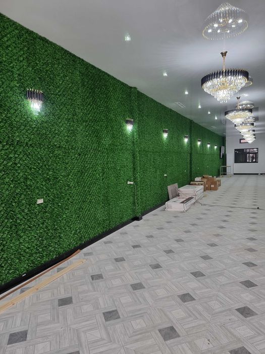 Yashil zabor / Искусственный кусты / Green Wall dekorativ setka