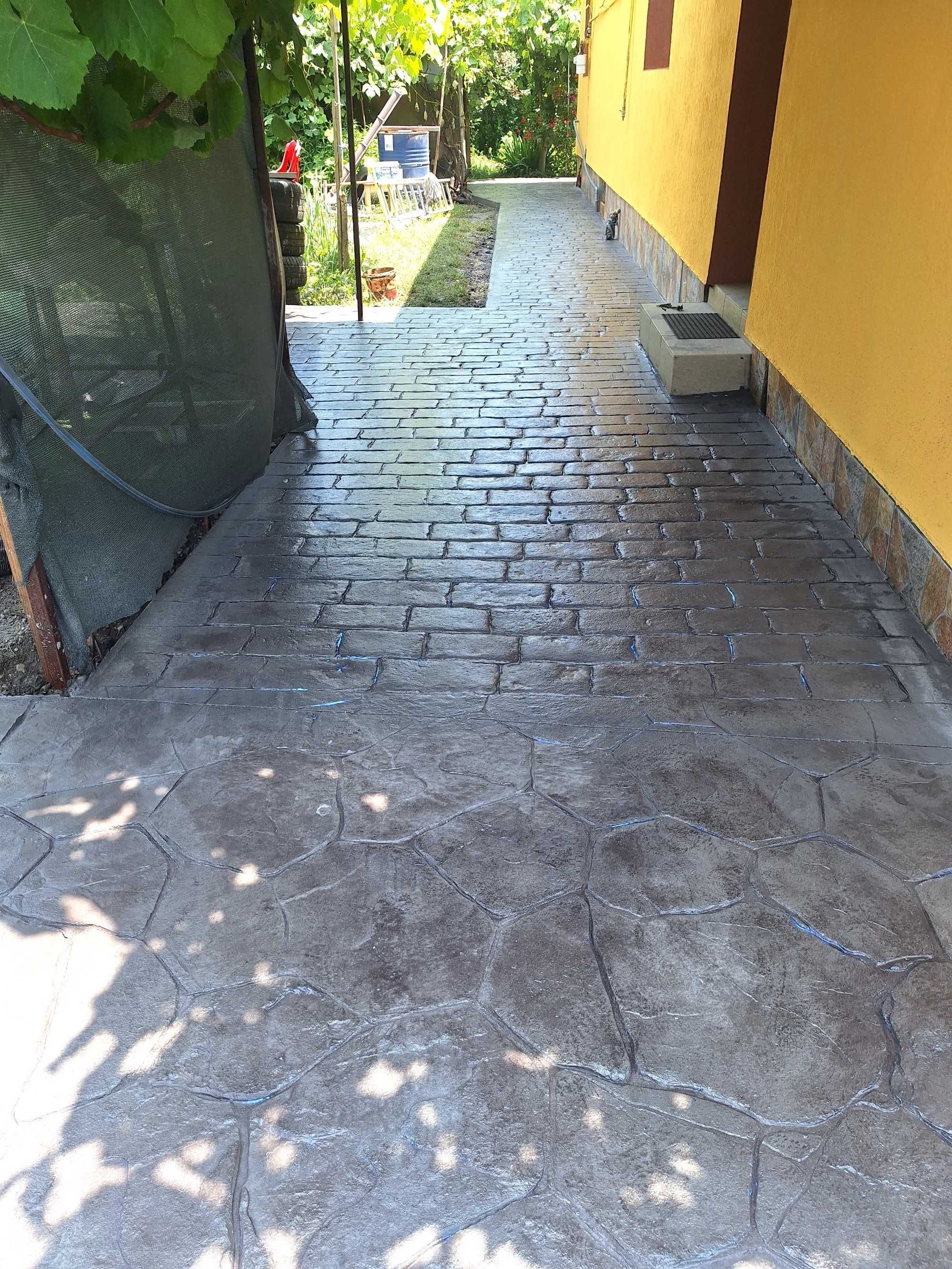 Beton amprentat si elicopterizat