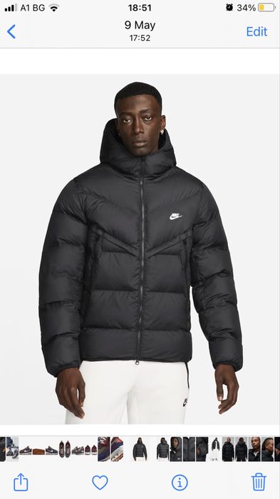 Nike Storm-FIT - XL Размер Оригинал